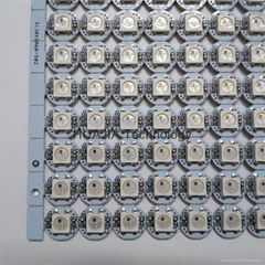 DC5v ws2812b幻彩小圆板内置WS2811IC le