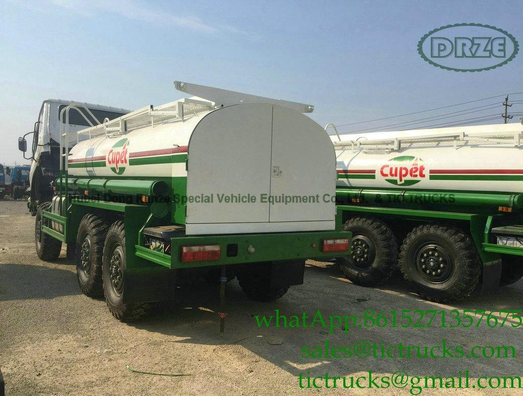 6x6 AWD refuel tanker truck 3