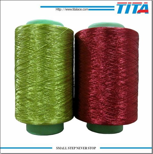 100% polyester silk crochet thread from Hangzhou