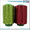 100% polyester silk crochet thread from Hangzhou