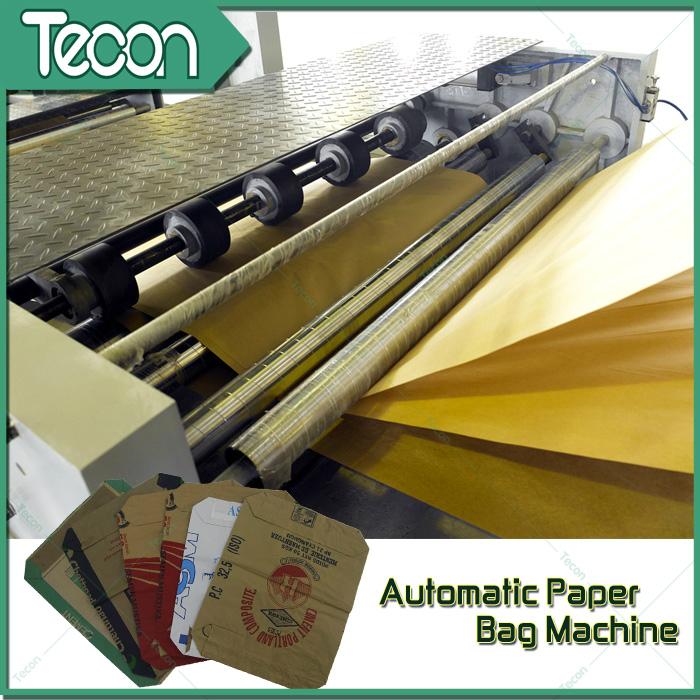 Kraft Paper Bag Making Machine with Flexo Printing HD4913 Tecon