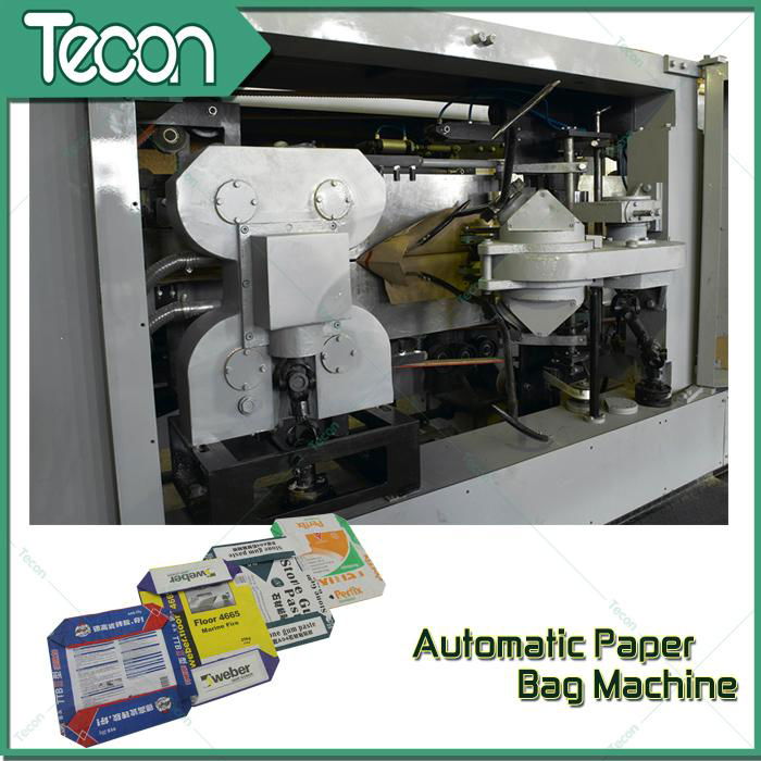 Bottom-pasted bag making machine with Servo System