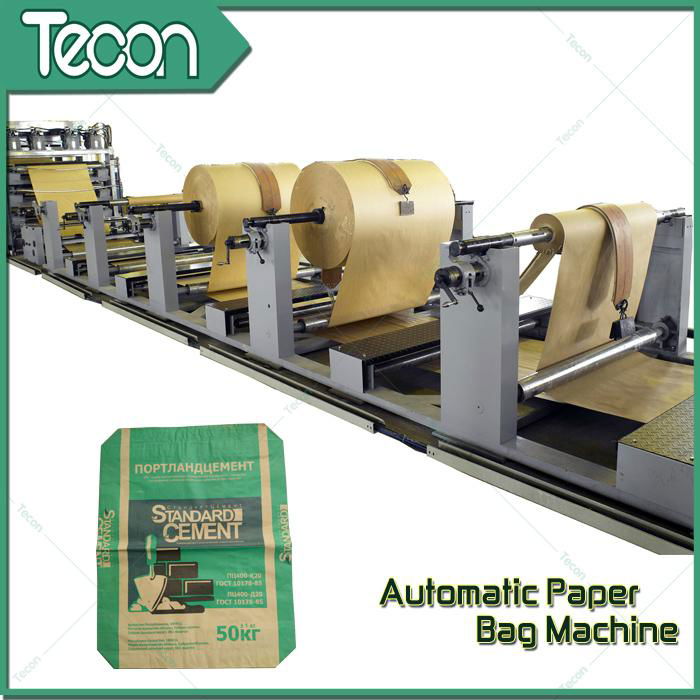 Bottom-pasted bag making machine with Servo System 5