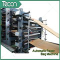 Auto Control Bottom Pasted Paper Bag Machine 
