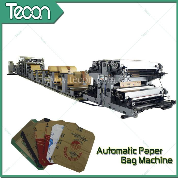 Multifunction Full Automatic Kraft Paper Bag Making Machine