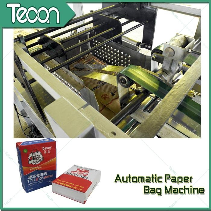 Valve Paper Bag Making Machine with 4 Colors Printing 3