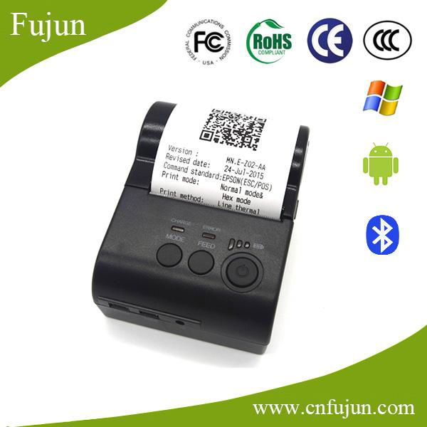 Mobile Smartphone Android parking mobile printer android handheld pos 5801 3