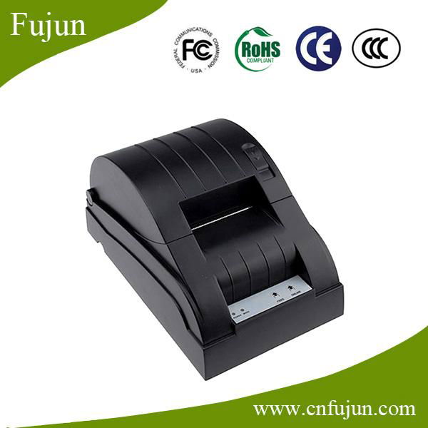 USB LAN RS232 POS Receipt Printer 58mm thermal ticket printer POS-5870 2