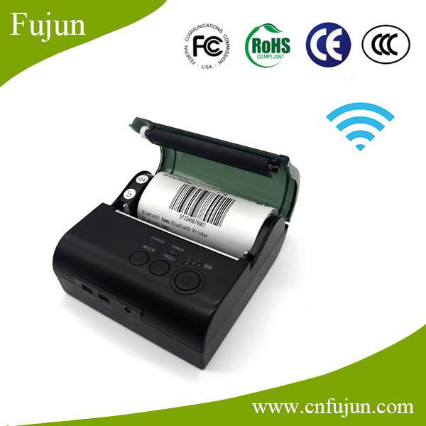 Mini handheld wifi thermal printer android ios wifi mobile printer POS8001 2