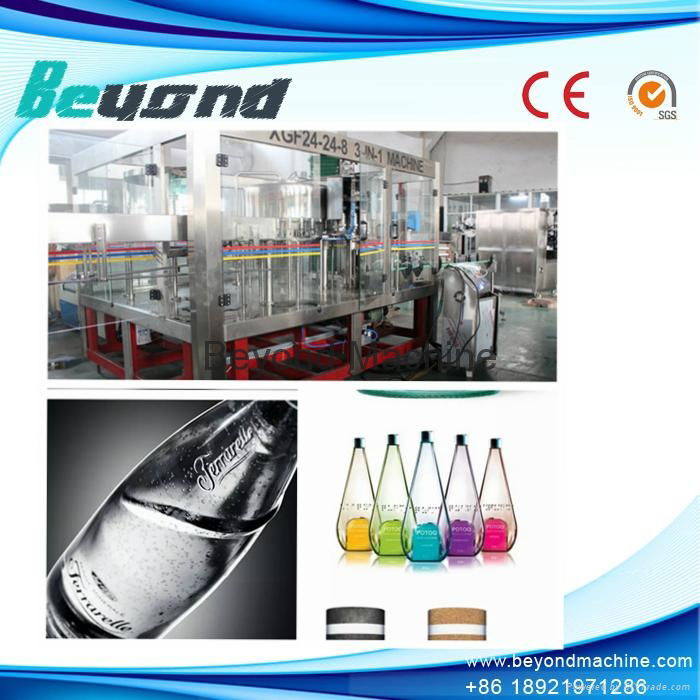 Glass Bottle Water Filling Machine