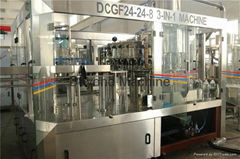 Beyond SUS304 material carbonated water filling machine with CE[CGFD18186]