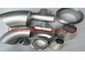 310S 316L 904L 2205 304 Stainless Steel Pipe Fitting Long / Short Radius Elbow 4