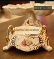 European style luxurious ceramic ashtray Creative gift 2