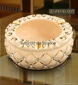 European style luxurious ceramic ashtray Creative gift 3