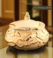 European style luxurious ceramic ashtray Creative gift 5