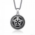 Buy jewellery online delicate tondo scout flowers pendant 1