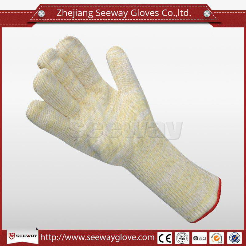 SeeWay M400 Long Length Aramid Heat Resistant Glove with Cut Protection