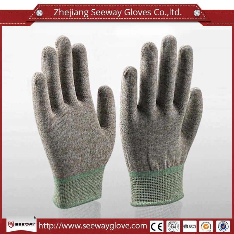 SeeWay 904 ESD Conductive Glove without Polyurethane Coated