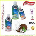 Houssy lychee nata de cooco fruit juice drink 1