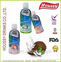 Houssy lychee nata de cooco fruit juice drink