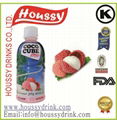 Houssy lychee nata de cooco fruit juice drink 4