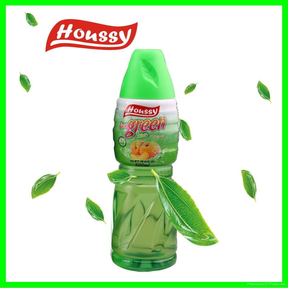 Houssy ice fruit green tea drink 2