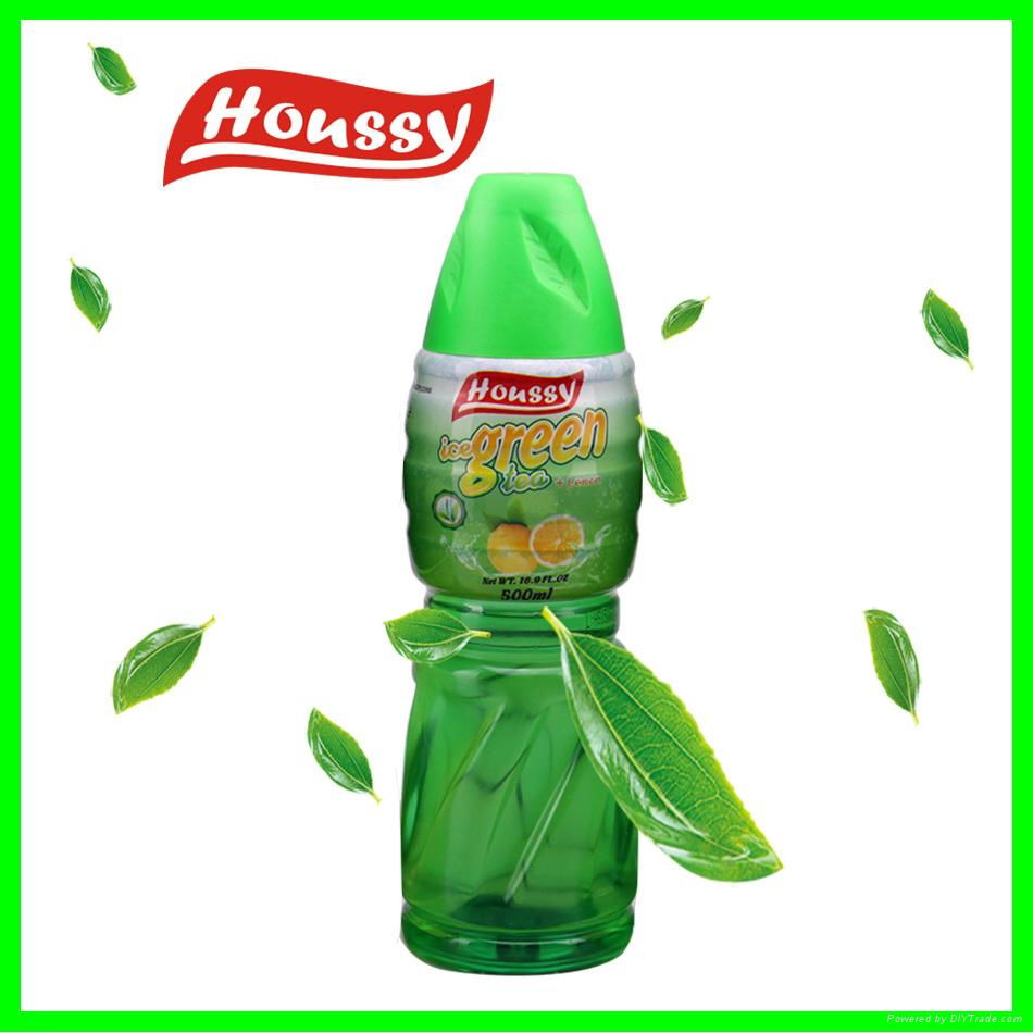 Houssy ice fruit green tea drink 3