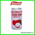 Supplier houssy 350ml canned fruit juice