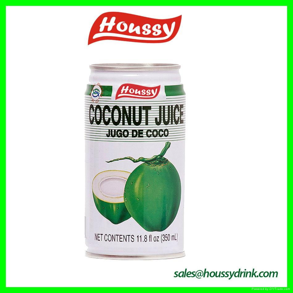 Supplier houssy 350ml canned fruit juice 4