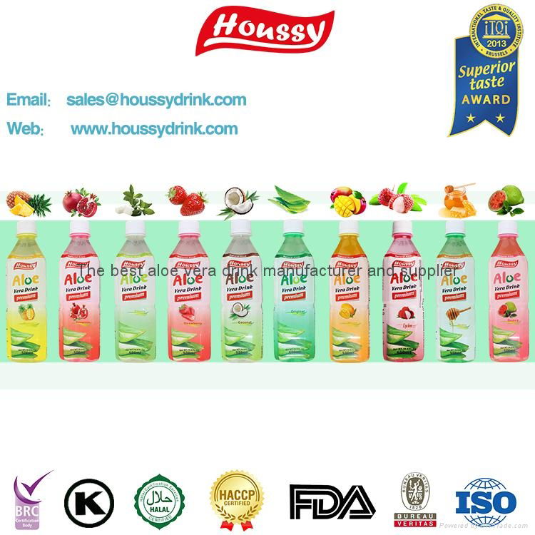 Famous houssy brand aloe vera juice drink 5