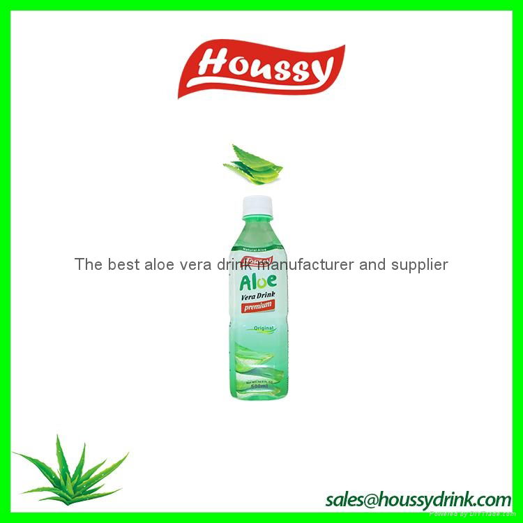 Houssy fresh aloe vera beauty drink with pulp 2