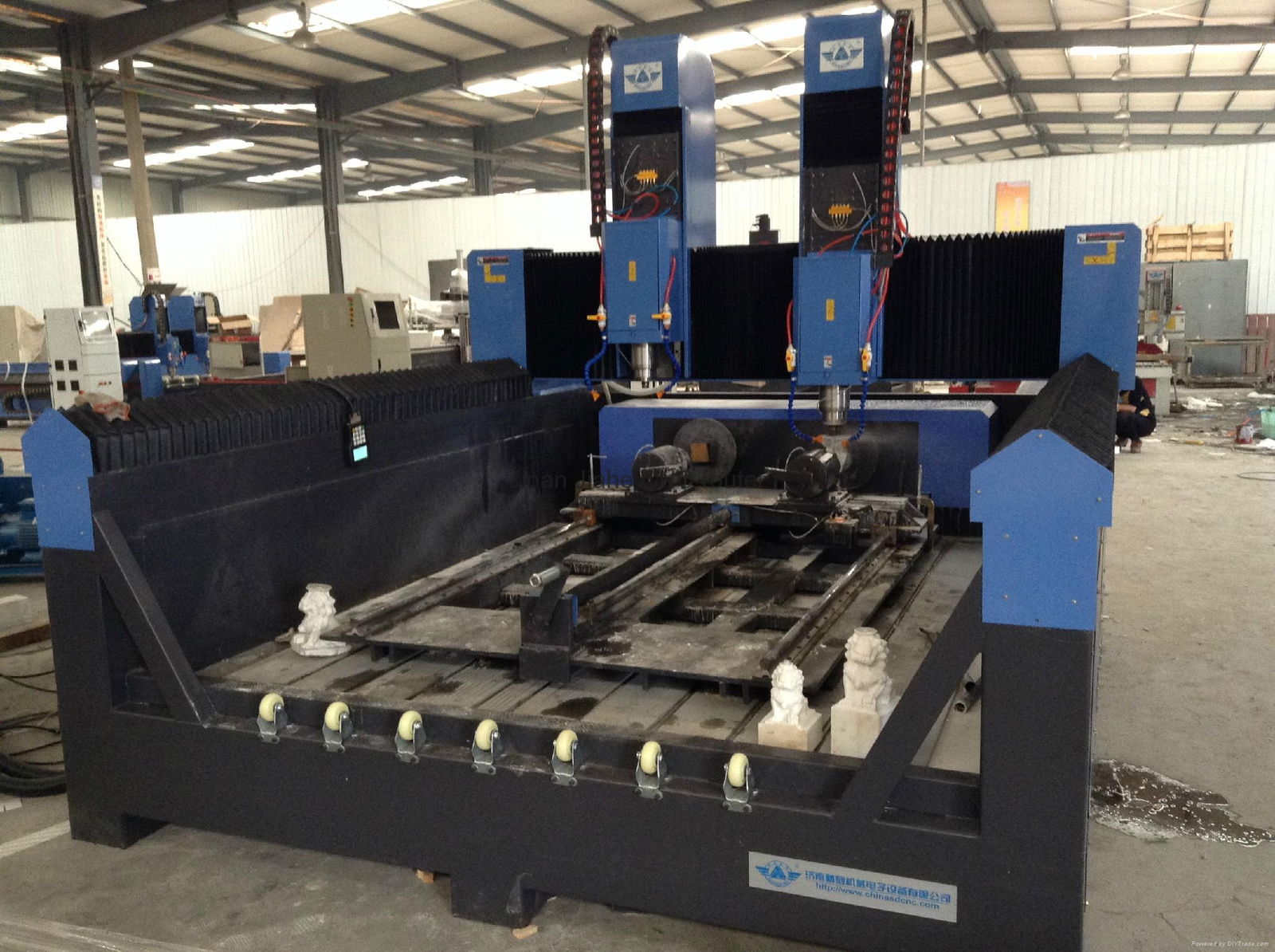 stone CNC Router JK6028S engraving machine with 4 axis JINGKE (China Manufacturer