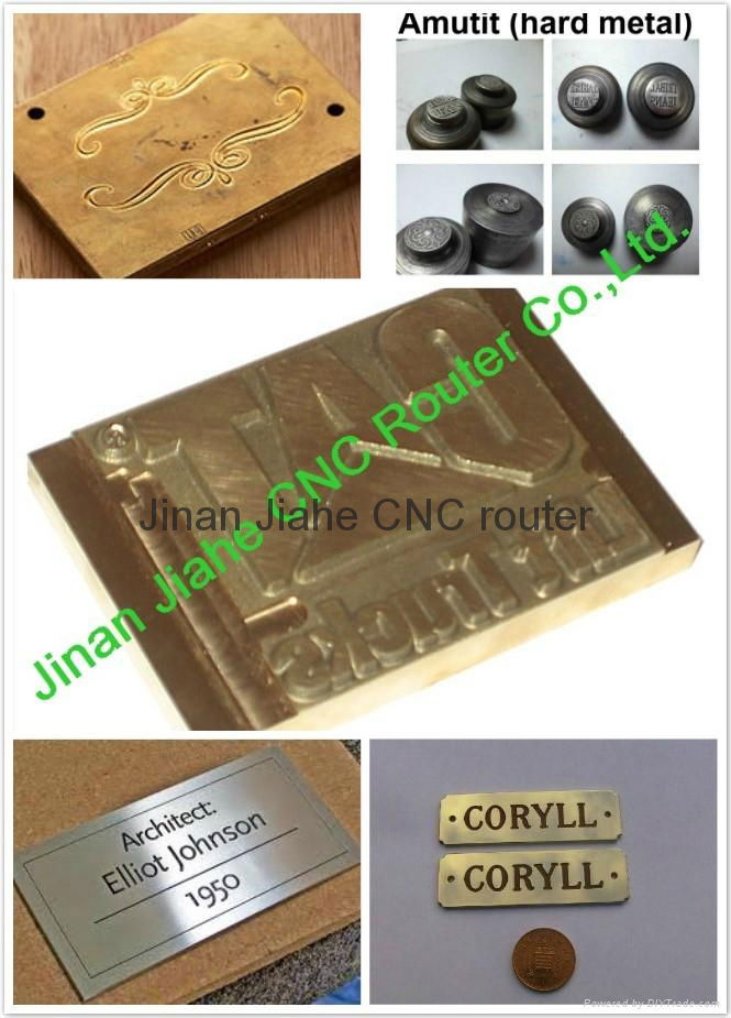 JK-6075 metal cnc router all cover cnc machine for iron mould making 3