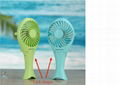 Factory price foldable mermaid built- in battery usb mini fan for gift promotion