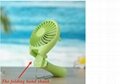 Factory price foldable mermaid built- in battery usb mini fan for gift promotion 4