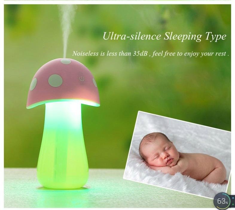 200ml DC5V LED nightlight humidifier/air purifier for your best promotion gift 2