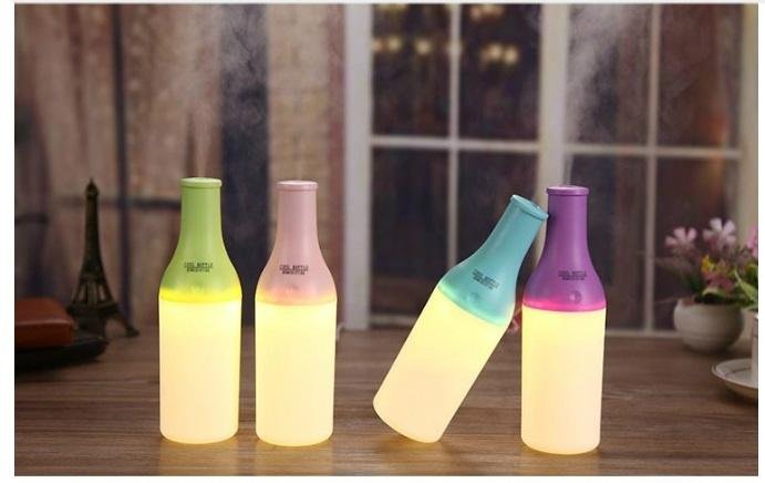  bottle usb humidifier/air cleaner/ air purifier for home office 2