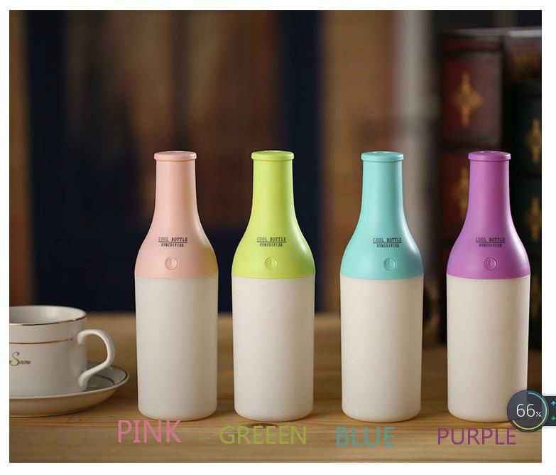  bottle usb humidifier/air cleaner/ air purifier for home office 3