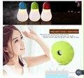 350ml ultrasonic mini cool mist humidifier with led nightlight for hot summer 4