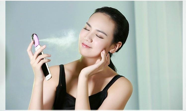 Hot selling air cooling mist portable humidifier /  beauty facial humidifier 2