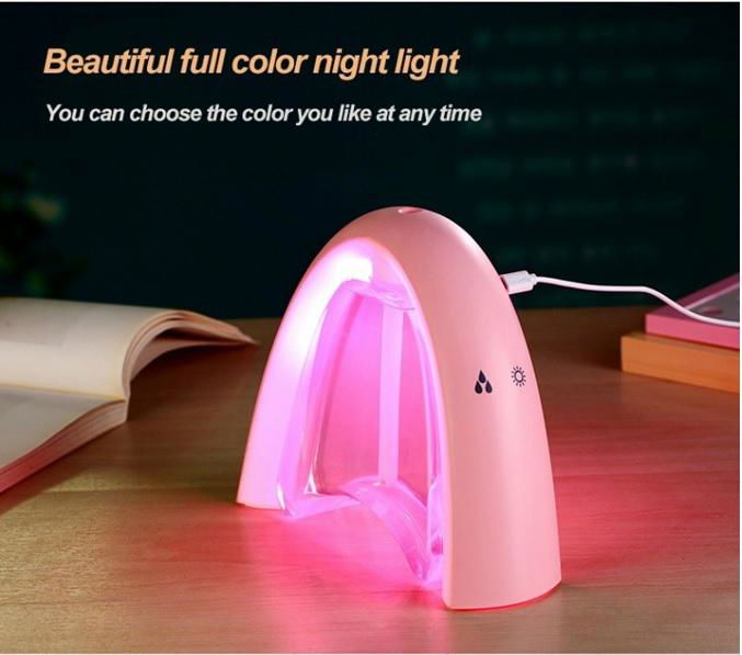 Cute design ultrasonic mini USB message Board LED night Light Air Humidifier