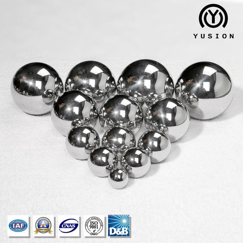 Yusion AISI52100 Chrome Steel Ball for Ball Milling G100 4.7625mm-150mm 4