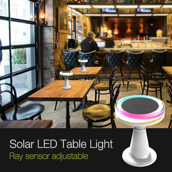 Intelligent Energy Saving solar table led lamp bar counter solar indoor light 2