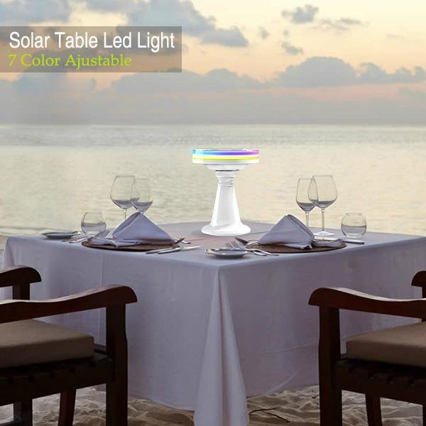 Intelligent Energy Saving solar table led lamp bar counter solar indoor light 3
