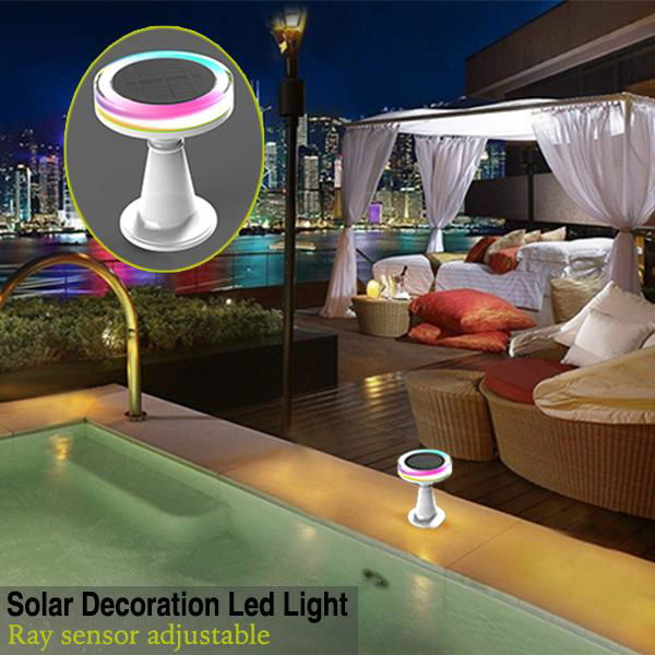 Intelligent Energy Saving solar table led lamp bar counter solar indoor light 5