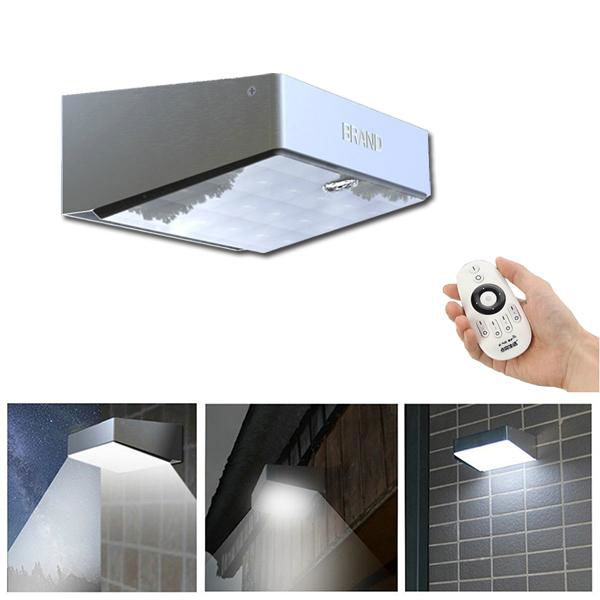 High brightness solar motion sensor wall led light light sensor 2