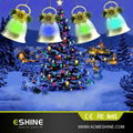 Jingel bell Christmas tree light decoration solar power led light 3