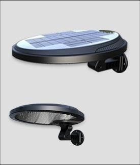 Modern design Outdoor rotatable solar wall light pathway