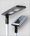 All in one integrated solar led street