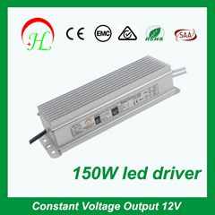 150W LED driver with CE SAA TUV certificate for LED strip light